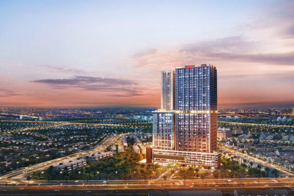 Phối cảnh tổng thể dự án căn hộ chung cư Picity Sky Park Bình Dương chủ đầu tư Pi Group