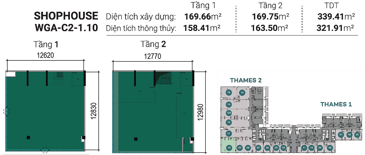 Thiết kế chi tiết Shophouse West Gate Bình Chánh block C Mặt bằng thiết kế Shophouse West Gate Bình Chánh