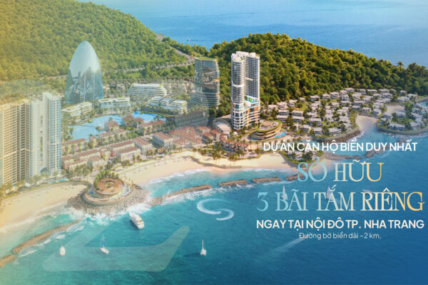 Phối cảnh tổng thể dự án căn hộ Libera Nha Trang đường Bãi Tiên Nha Trang