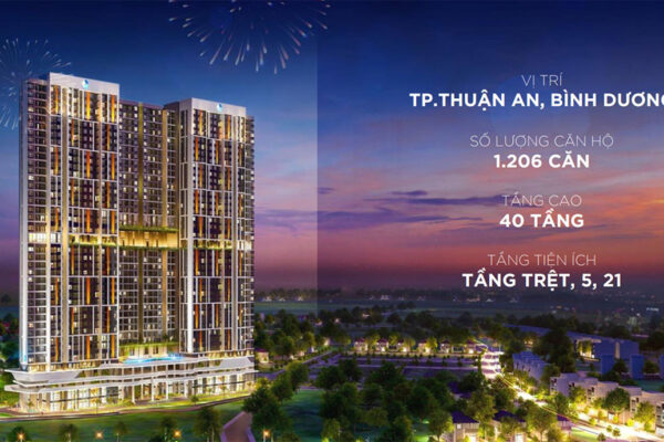 Quy mô tổng thể dự án căn hộ chung cư The Felix Bình Dương