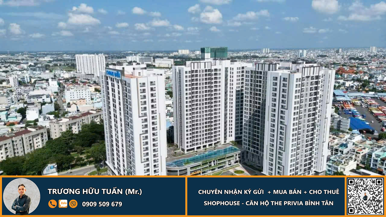 Tiến độ mua bán cho thuê căn hộ chung cư dự án The Privia Khang Điền Bình Tân