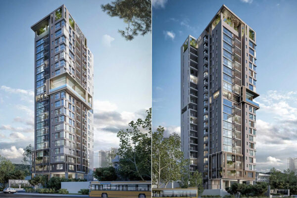 Phối cảnh tổng thể căn hộ chung cư dự án 88 SIG Bình Tân đường Võ Văn Kiệt