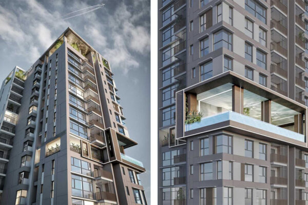 Phối cảnh tổng thể căn hộ chung cư dự án 88 SIG Bình Tân đường Võ Văn Kiệt