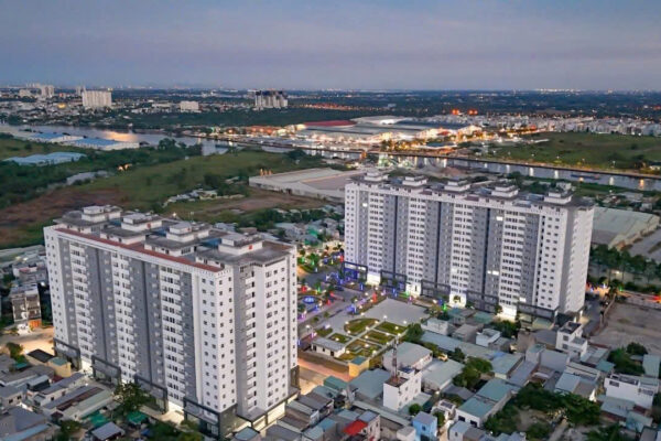 Hình ảnh thực tế dự án căn hộ chung cư Conic Boulevard Bình Chánh