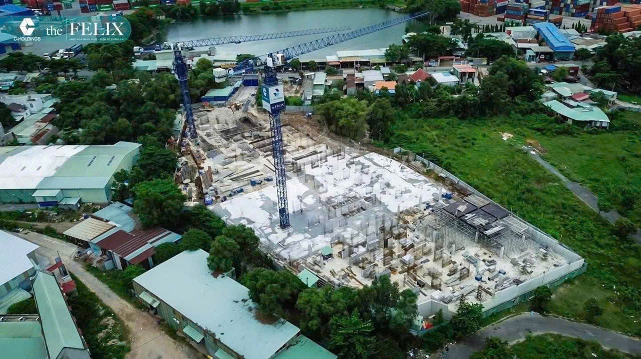 Cập nhật tiến độ dự án căn hộ The Felix Thuận An Bình Dương tháng 06.2025