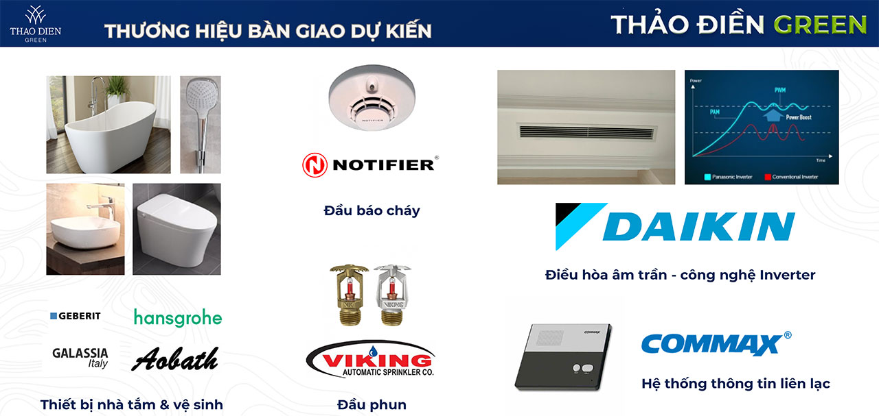 Nội thất dự án căn hộ chung cư cao cấp Thảo Điền Green Quận 2 đường Nguyễn Văn Hưởng