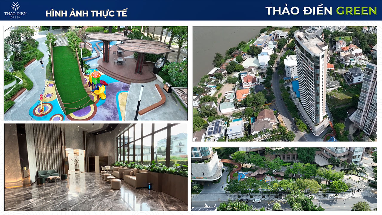 Tiện ích dự án căn hộ chung cư cao cấp Thảo Điền Green Quận 2 đường Nguyễn Văn Hưởng