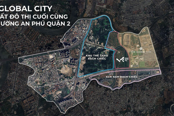 Vị trí địa chỉ dự án căn hộ Masteri Grand View phân khu cao tầng The Global City Quận 2