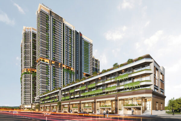 Phối cảnh tổng thể dự án căn hộ chung cư La Pura Bình Dương