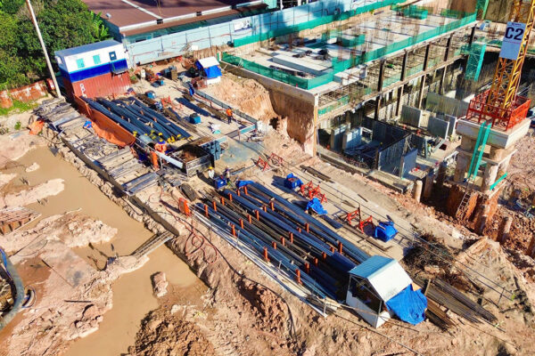 Tiến độ dự án căn hộ chung cư La Pura Bình Dương tháng 01/2025