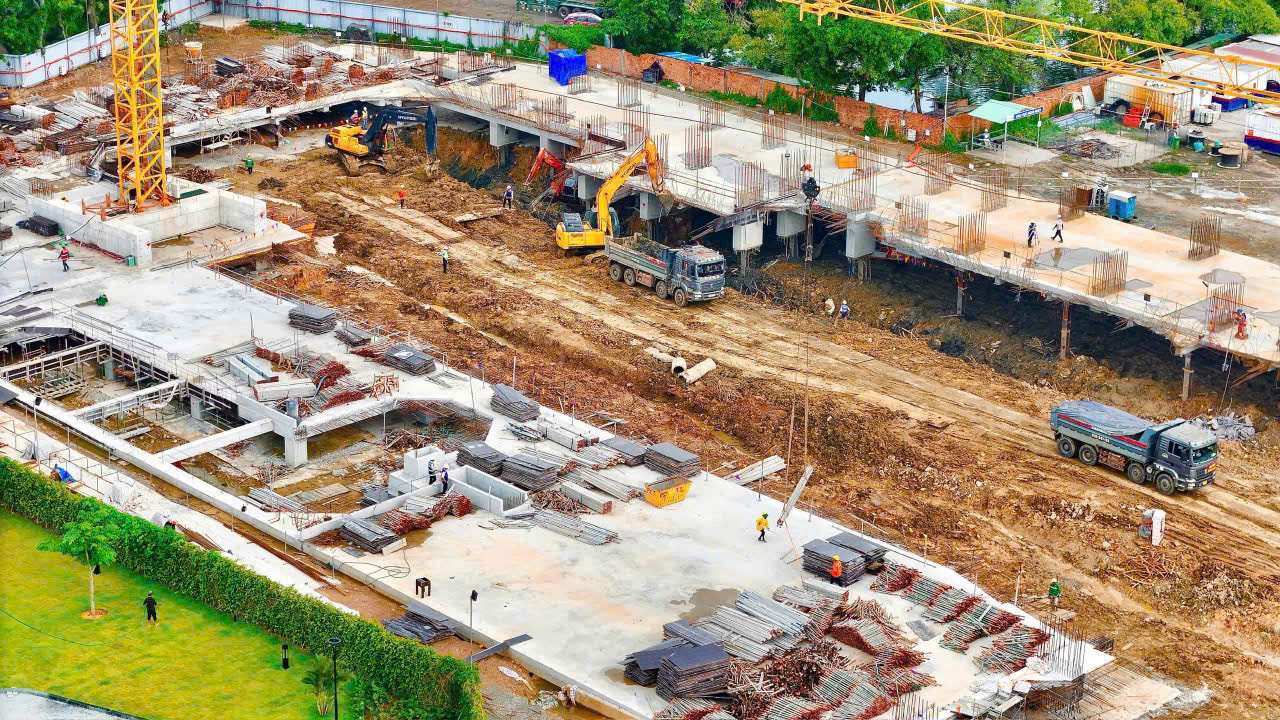 Tiến độ dự án căn hộ chung cư The Gió Riverside Bình Dương chủ đầu tư An Gia