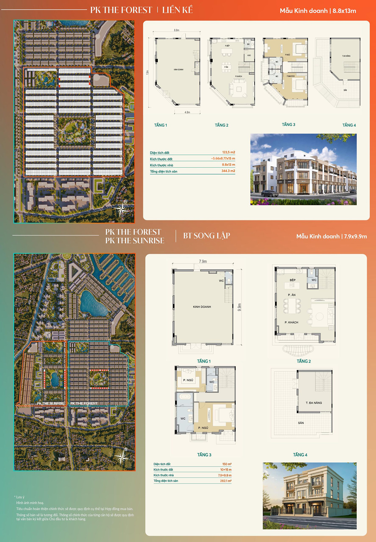 Thiết kế nhà phố biệt thự căn hộ dự án Vinhomes Green City Đức Hòa Long An chủ đầu tư Vinhomes