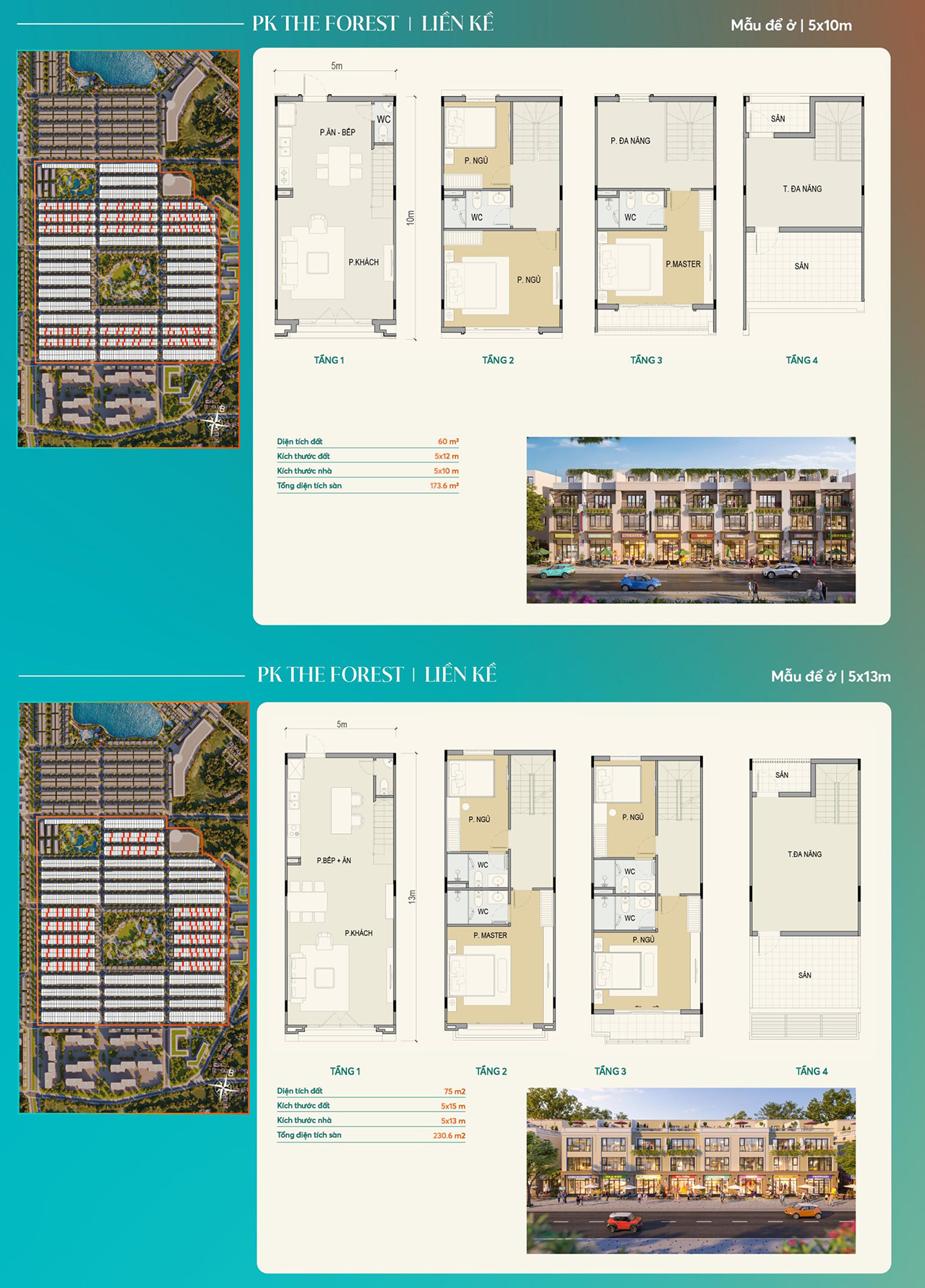 Thiết kế nhà phố biệt thự căn hộ dự án Vinhomes Green City Đức Hòa Long An chủ đầu tư Vinhomes