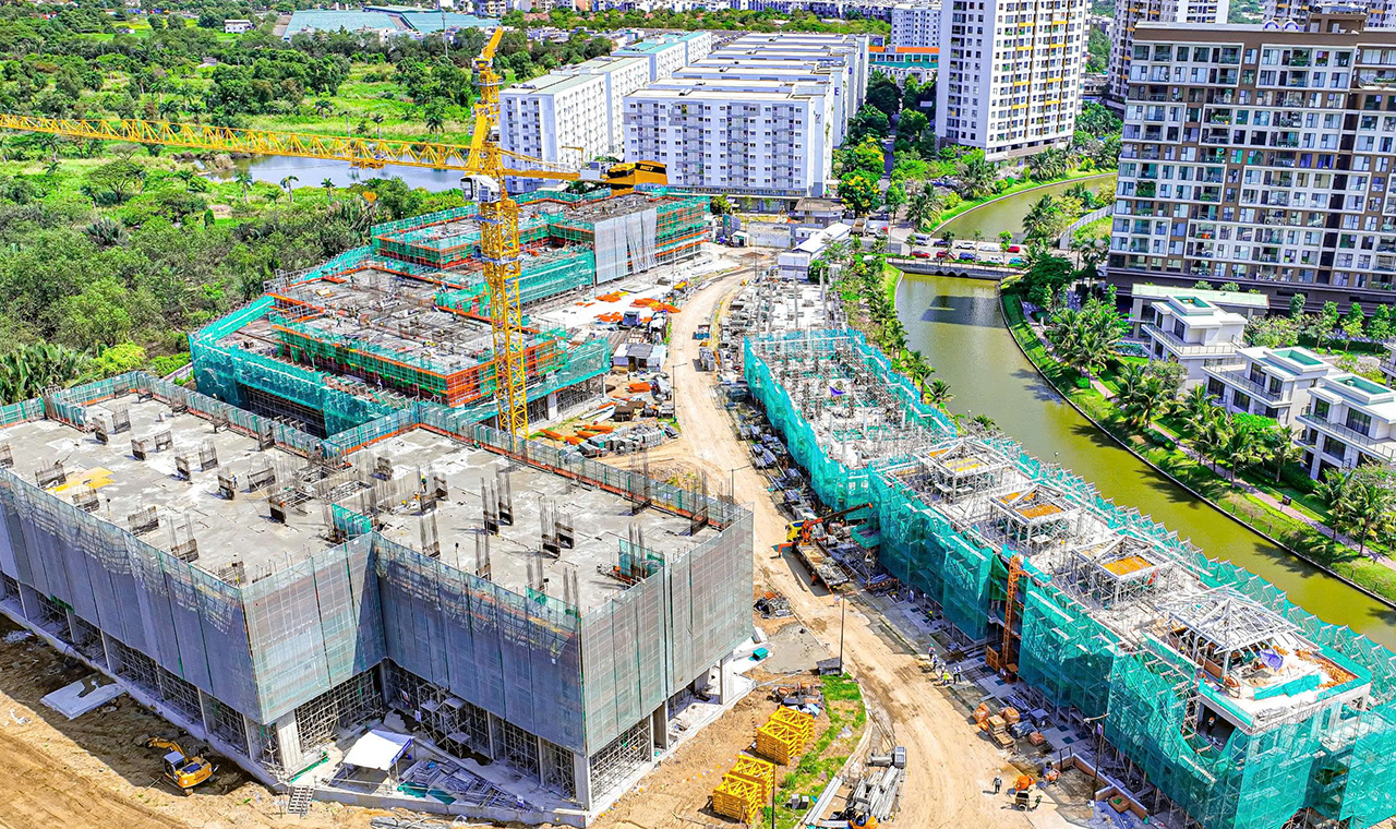 Tiến độ dự án căn hộ nhà phố Trellia Cove tháng 03/2026 Tien Do Du An Du An Can Ho Nha Pho Trellia Cove Khu Do Thi Mizuki Park Binh Chanh Thang 03 2026 (7)