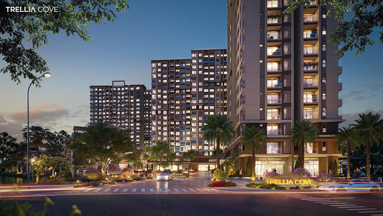 Tiện ích dự án căn hộ nhà phố Trellia Cove khu đô thị Mizuki Park Bình Chánh