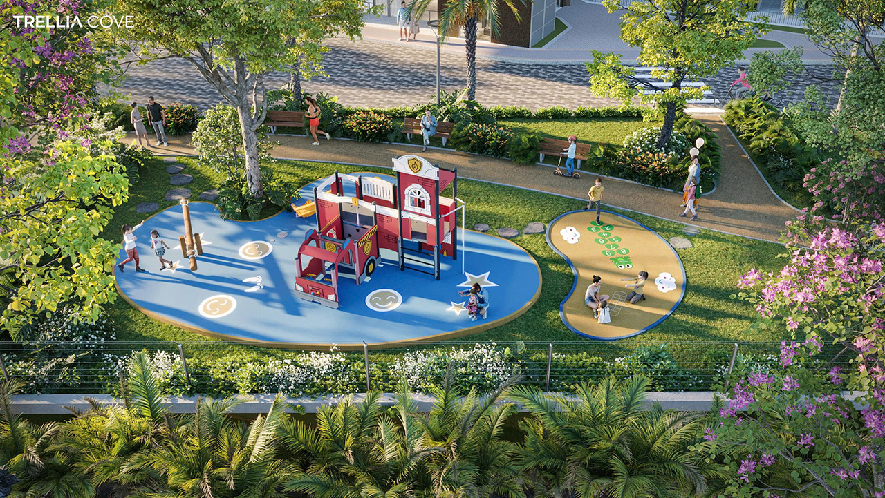 Tiện ích dự án căn hộ nhà phố Trellia Cove khu đô thị Mizuki Park Bình Chánh