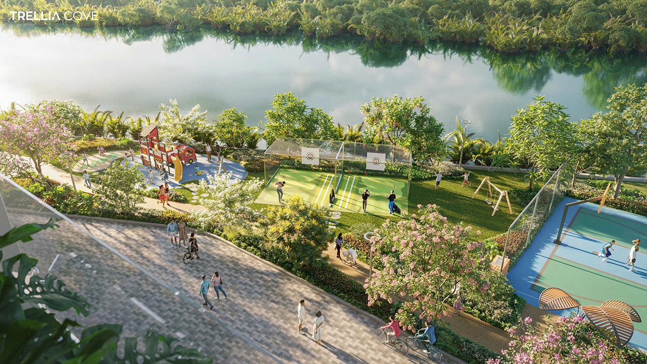 Tiện ích dự án căn hộ nhà phố Trellia Cove khu đô thị Mizuki Park Bình Chánh