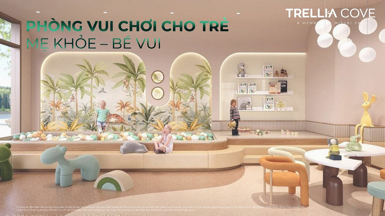 Tiện ích dự án căn hộ nhà phố Trellia Cove khu đô thị Mizuki Park Bình Chánh