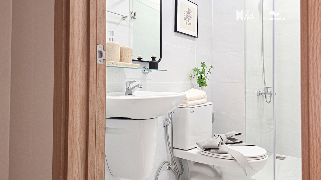 Nhà mẫu căn hộ chung cư dự án The Win City 1 phòng ngủ chủ đầu tư Thắng Lợi Group