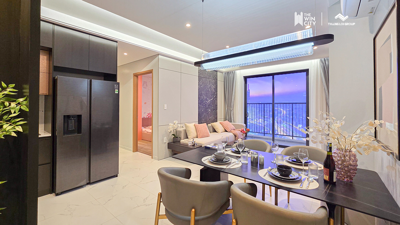 Nhà mẫu dự án The Win City căn hộ 3 phòng ngủ chủ đầu tư Thắng Lợi Group