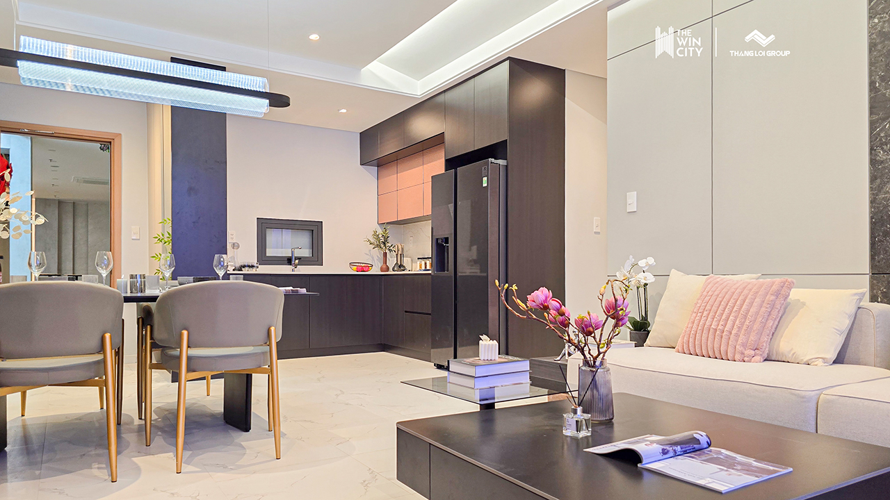 Nhà mẫu dự án The Win City căn hộ 3 phòng ngủ chủ đầu tư Thắng Lợi Group