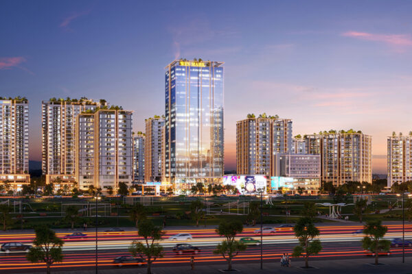 Phối cảnh tổng thể căn hộ chung cư dự án The Win City chủ đầu tư Thắng Lợi Group