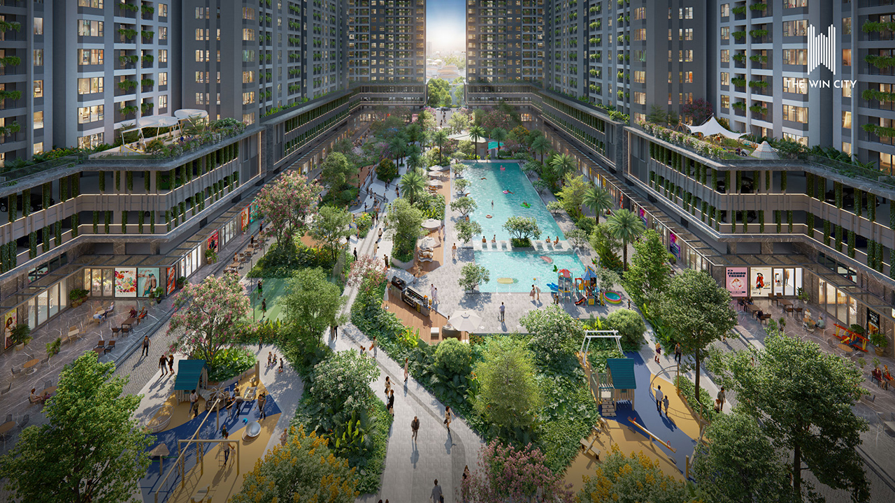 Tiện ích căn hộ chung cư dự án The Win City chủ đầu tư Thắng Lợi Group