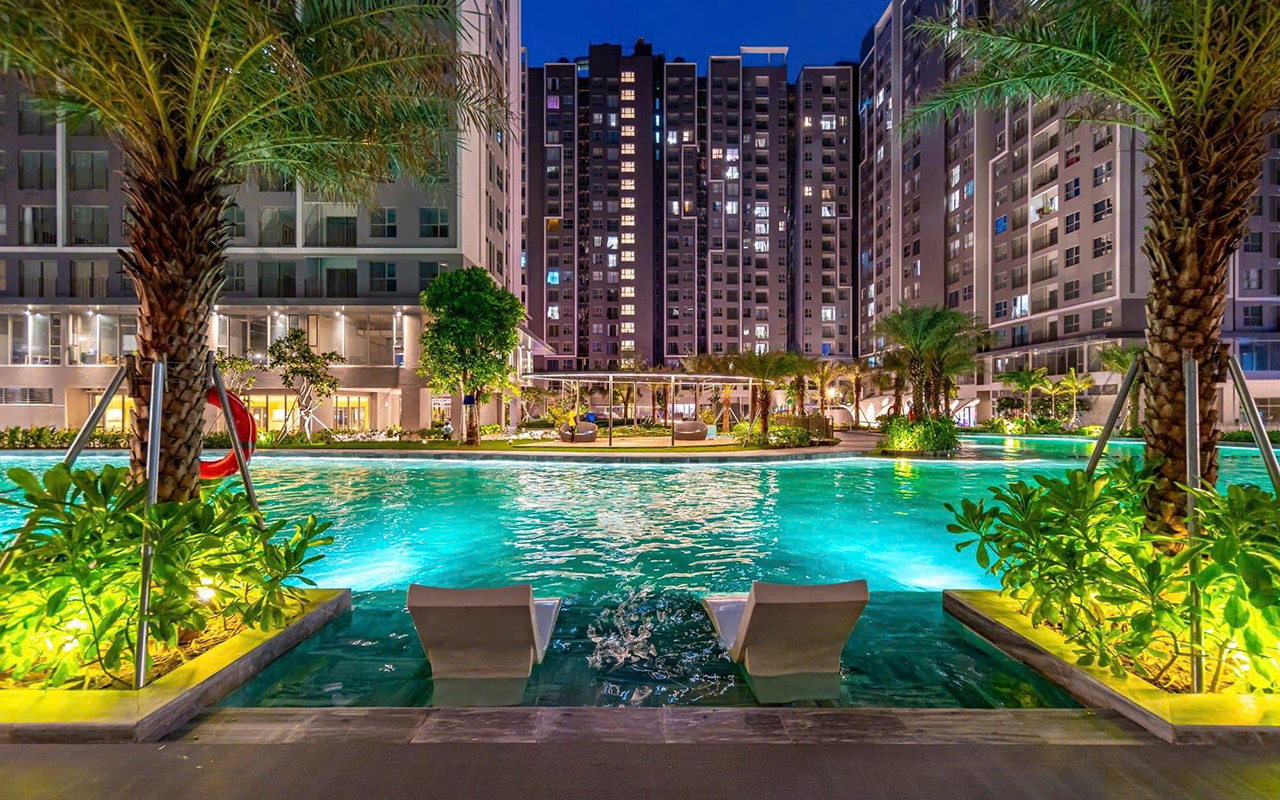 Hình ảnh thực tế chung cư West Gate An Gia Bình Chánh Cho Thuê Chung Cư West Gate 2pn Có Sân Vườn Full Nội Thất