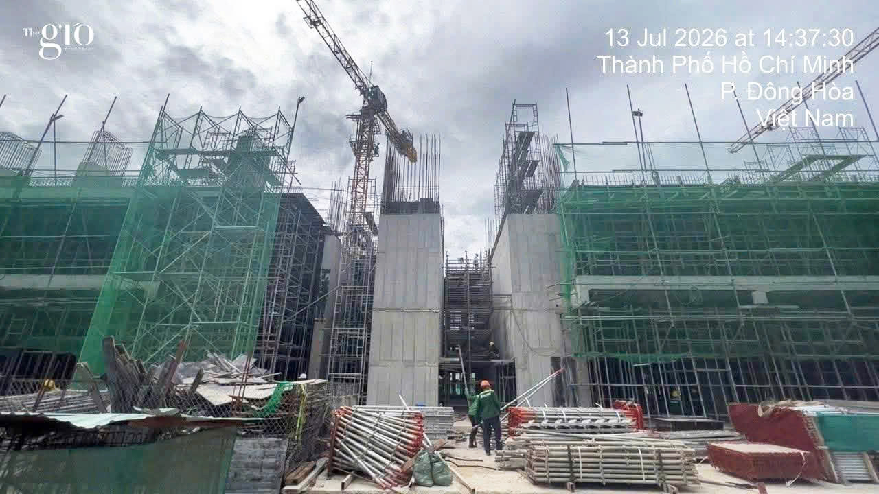 Cập nhật tiến độ dự án The Gió Riverside tháng 07/2026 Cập nhật tiến độ dự án The Gió Riverside tháng 07/2026
