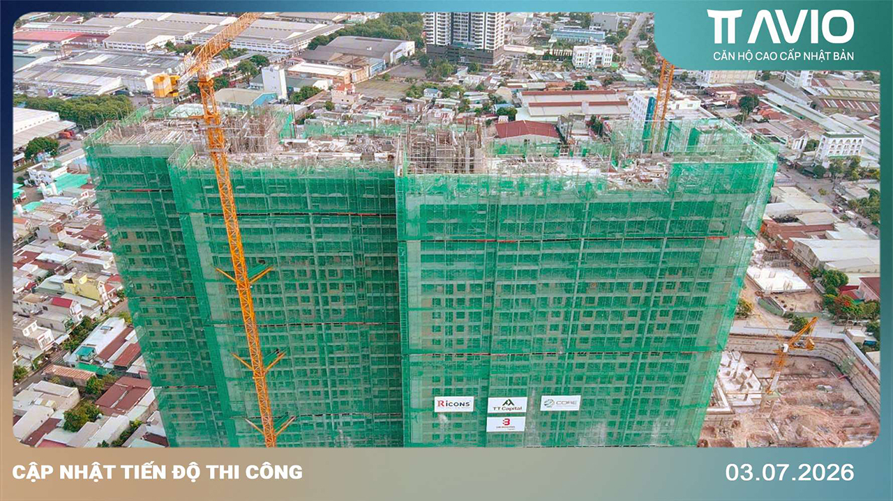 Tiến độ TT Avio cập nhật mới nhất ngày 03/07/2027 Tien Do Du An Can Ho Tt Avio Binh Duong Thang 07 2026 (1)