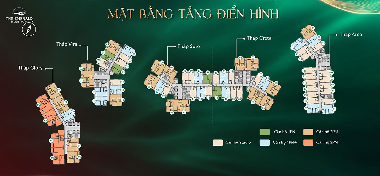 Mat Bang Can Ho Chung Cu Du An The Emerald River Park Chu Dau Tu Le Phong (2)
