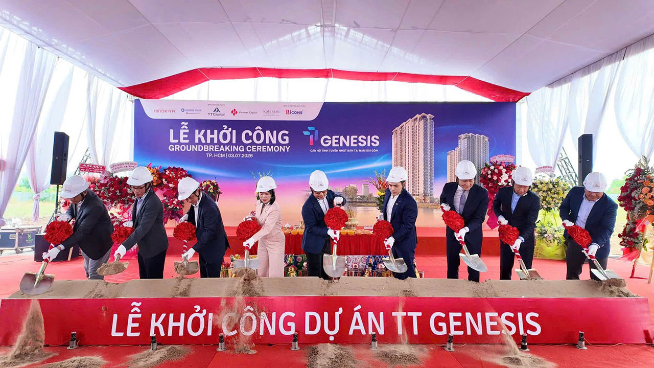 Tiến độ Dự án Căn Hộ Chung Cư Tt Genesis Nhà Bè
