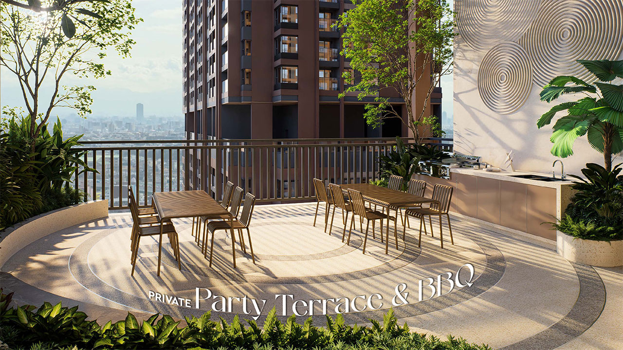 Khu vực tiện ích BBQ và Party Terrace tại tầng 30 Tien Ich Can Ho Chung Cu Du An Monrei Saigon Chu Dau Tu Mitsubishi Corporation (23)
